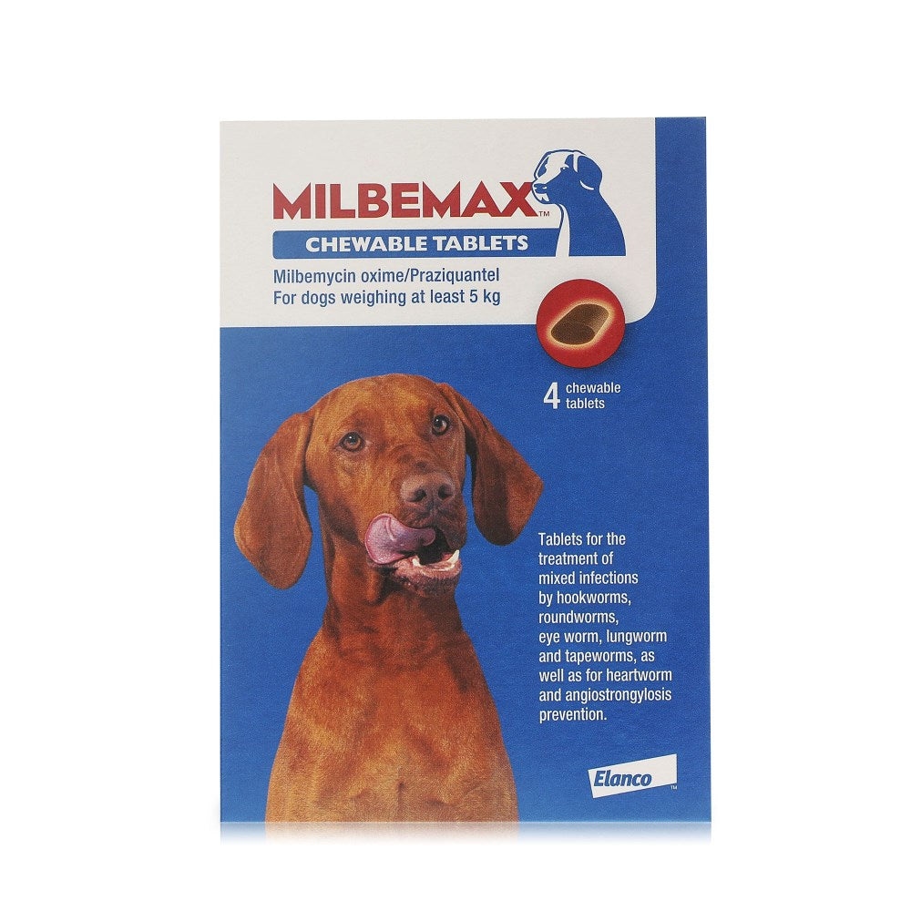 Milbemax Worming Tablets for Dogs Chewable