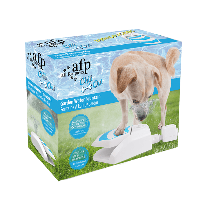 Elevated Water Fountain For Dogs All For Paws Chill Out Garden Water