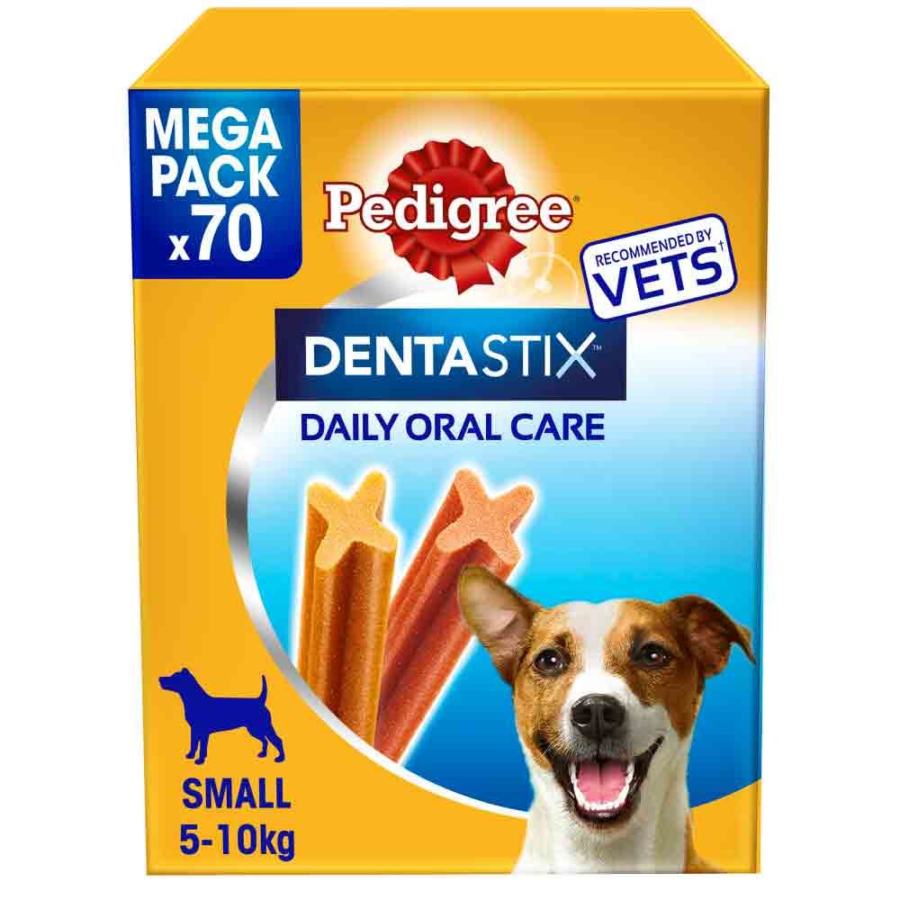 PEDIGREE DENTASTIX Daily Dental Chews Small Dog 70 Stick Mega Pack