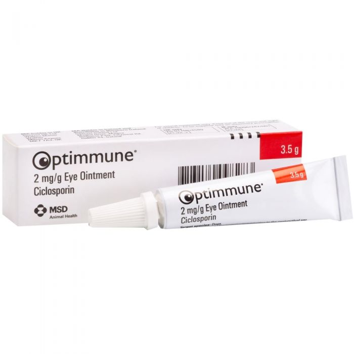 Optimmune Ophthalmic Ointment for Dogs 3.5g