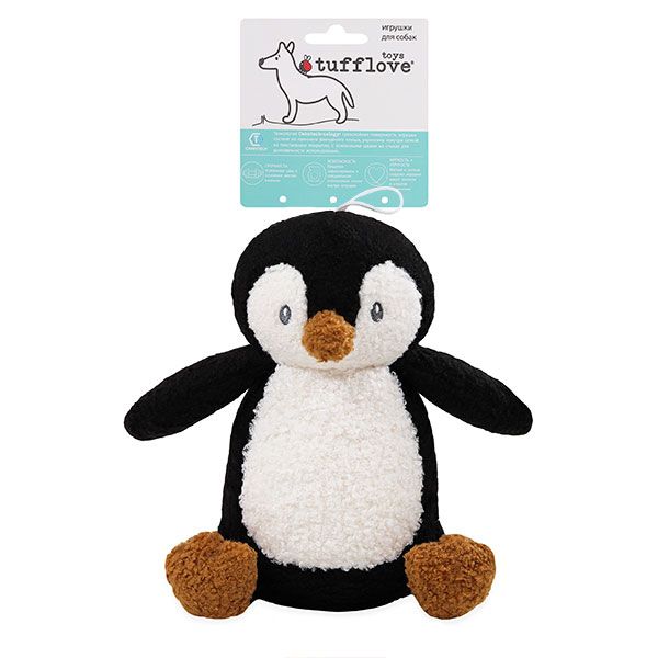 Rosewood Tufflove Penguin Dog Toy - Medium