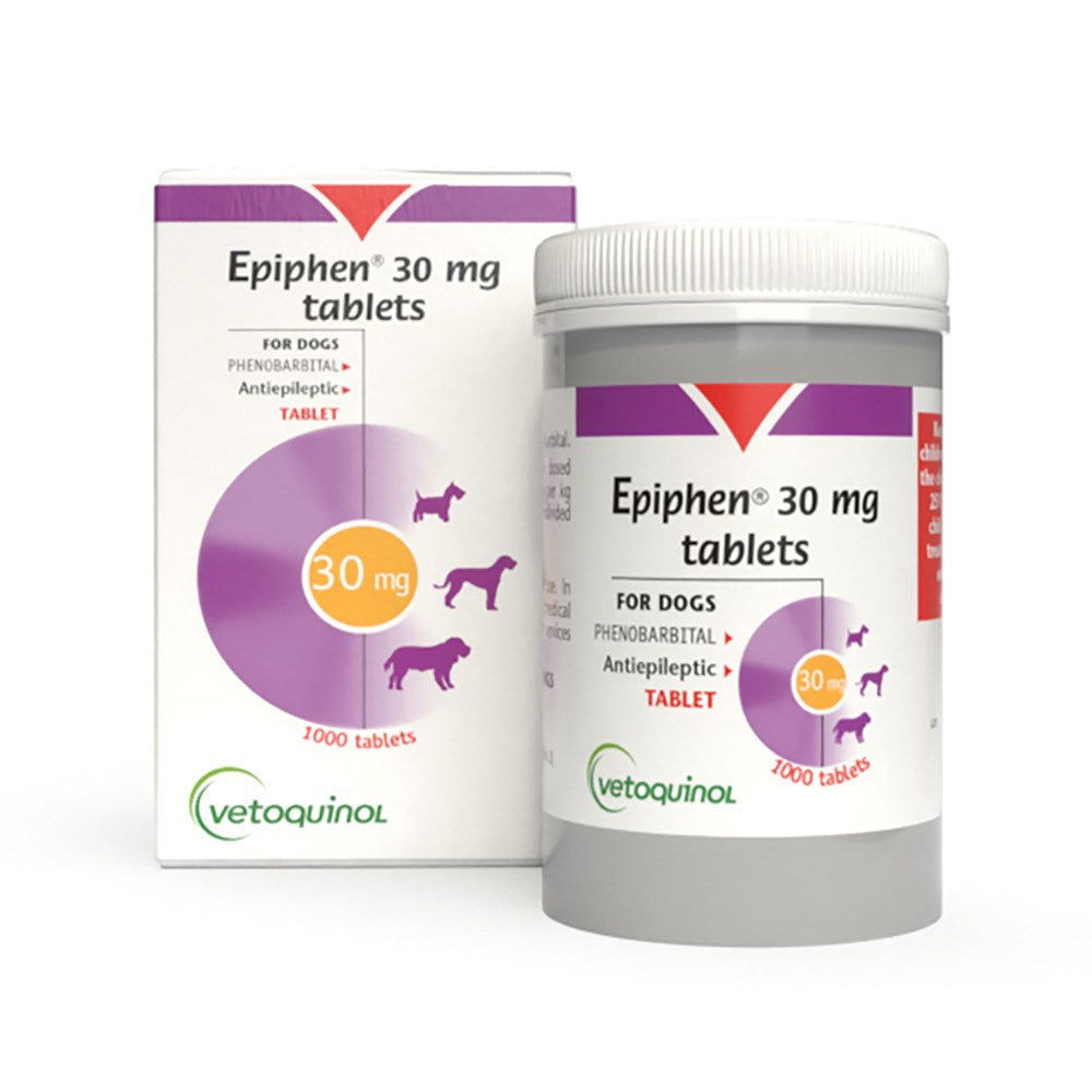 Epiphen Tablets - antiepileptic prescription medicine for dogs