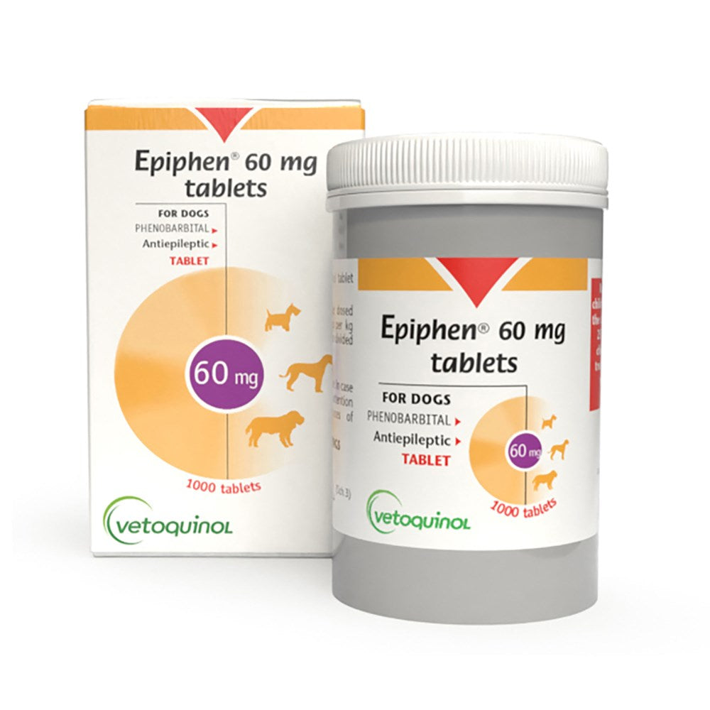 Epiphen Tablets - antiepileptic prescription medicine for dogs