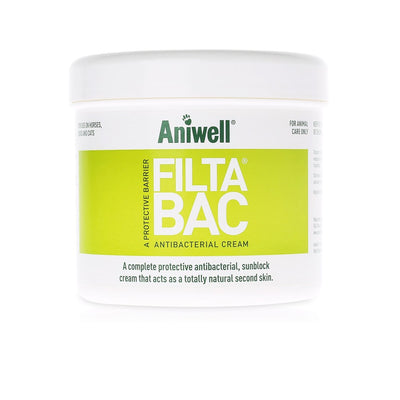 Aniwell FiltaBac Antibacterial - Protective SunBlock Barrier Cream - For Dogs/ Horses (120g/220g/500g)