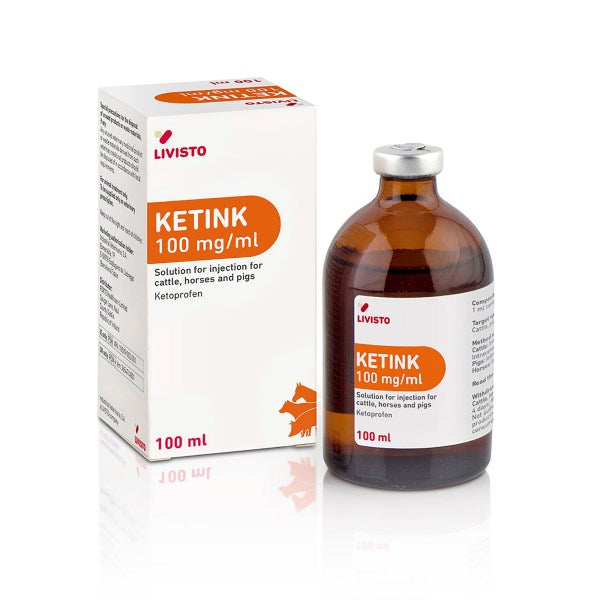 Ketink Injection for Cattle, Pigs and Horses