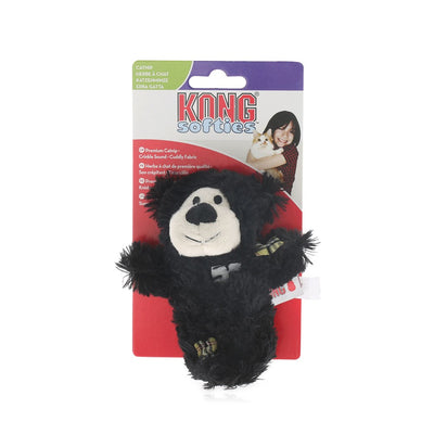 Kong Catnip Patchwork Bear - Assorted