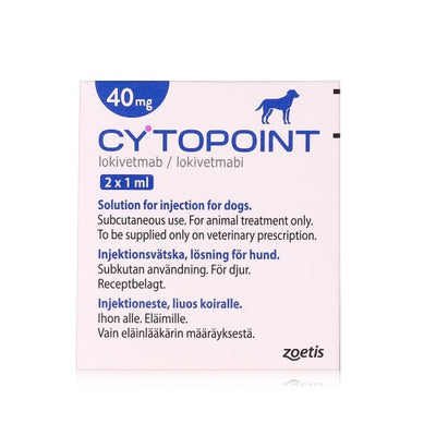 Cytopoint 2 x 1ml Solution Injection For Dogs