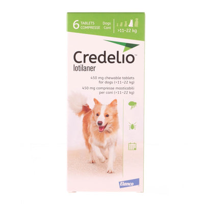 Credelio Chewable Tablets for Dogs - 6 tablets