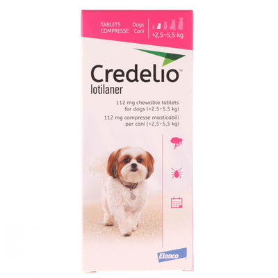 Credelio Chewable Tablets for Dogs - 6 tablets