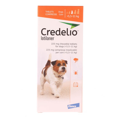 Credelio Chewable Tablets for Dogs - 6 tablets