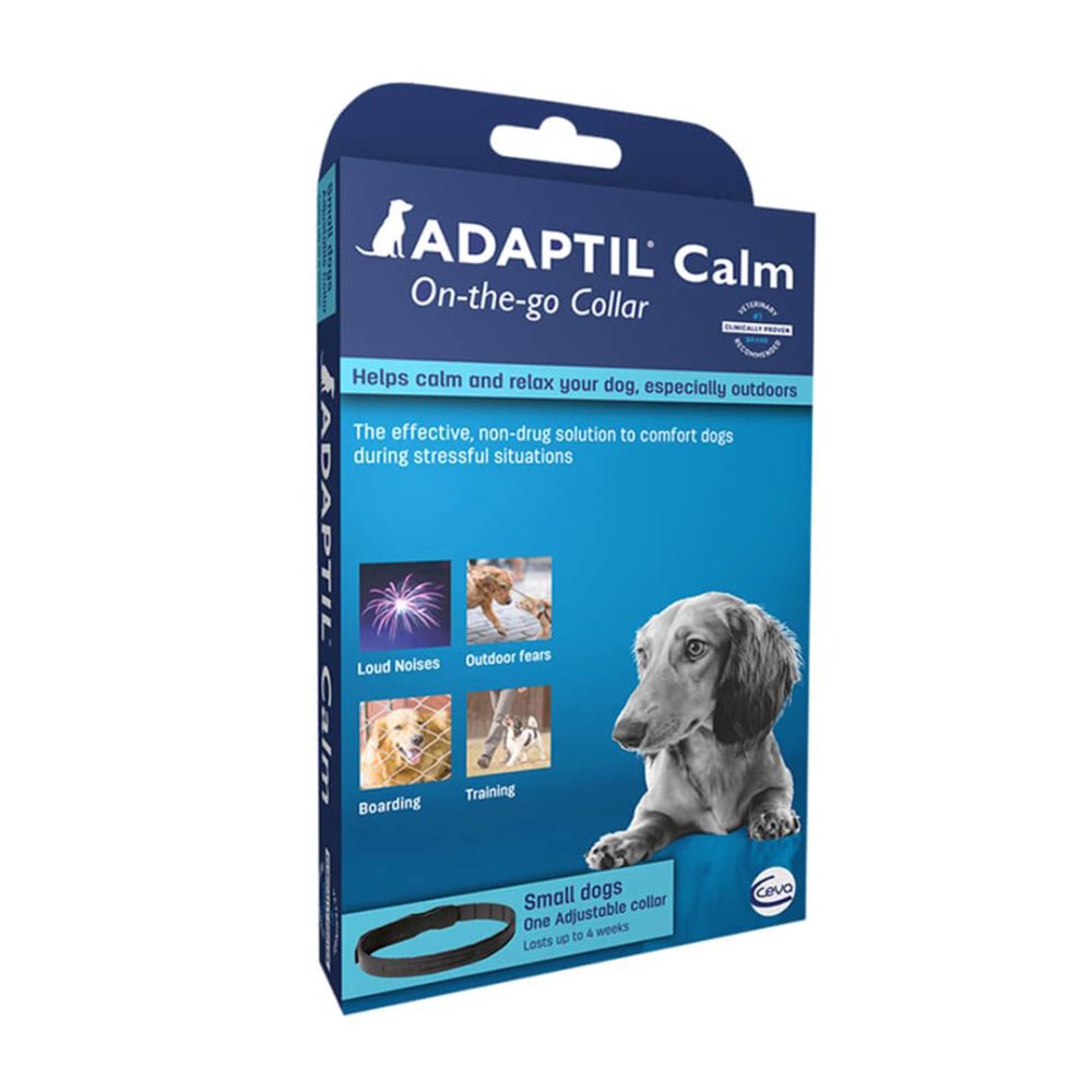 Adaptil Calm On-the-Go Adjustable Collar - Small Dogs - Calming Aid