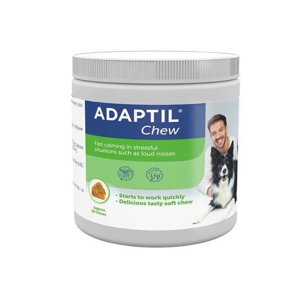 Adaptil Dog Chews 30 Tablets Fast Calming Aid