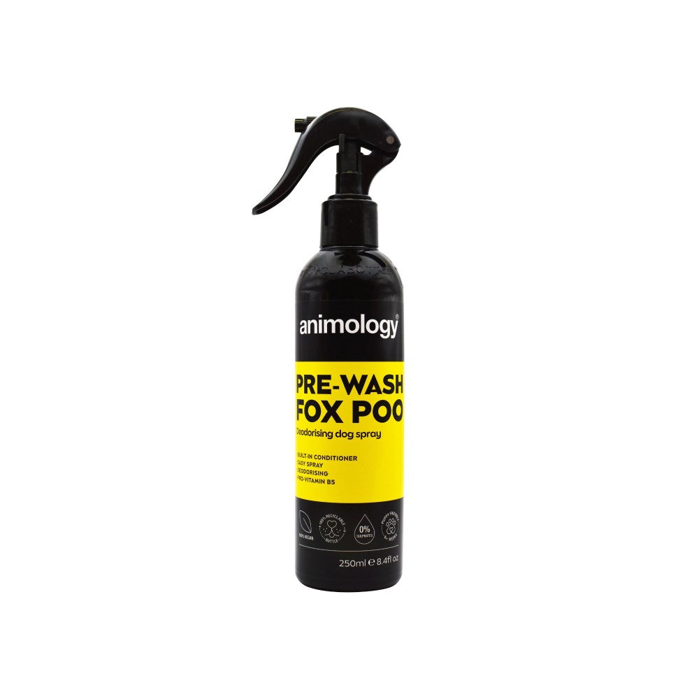 Animology Pre-Wash Fox Poo Deodorising Spray 250ml