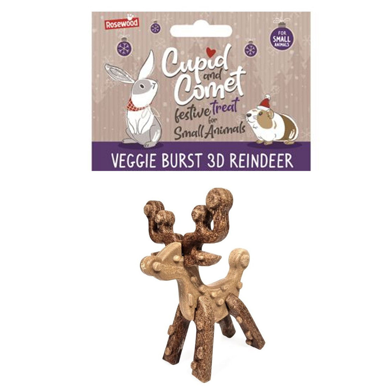 Veggie Burst 3D Reindeer