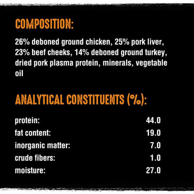 CRAVE Protein Strips with Turkey & Chicken 55g