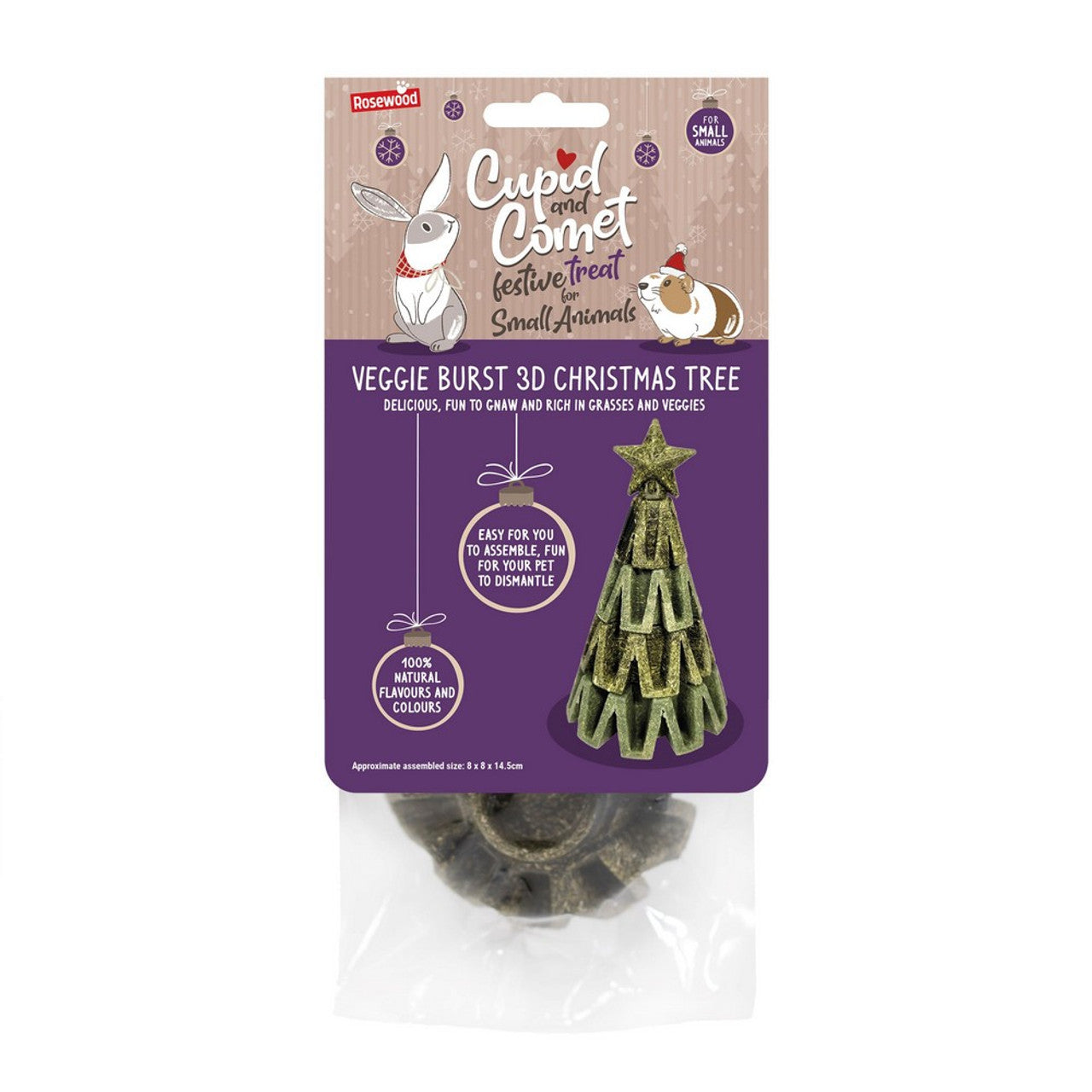 Veggie Burst 3D Christmas Tree