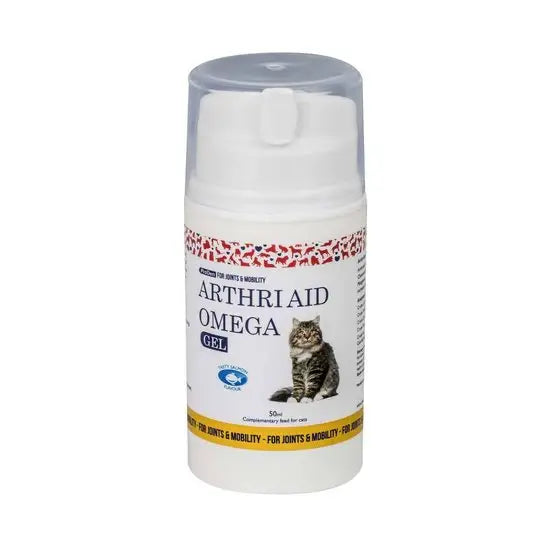 Arthri Aid Omega Cat Gel 50ml - Oral Supplement For Joints