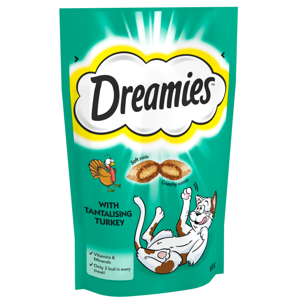 Dreamies Turkey Cat Treats 60g