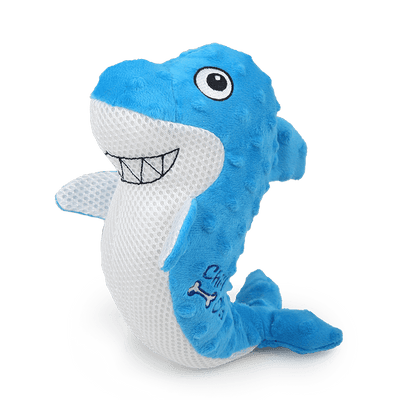 Cooling Toy For Dogs - Soak In Water & Play - All For Paws Chill Out Shark