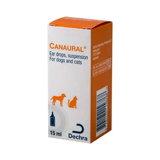 Canaural Ear Drops For Cats & Dogs