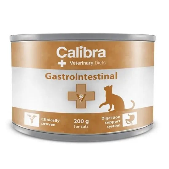 Calibra Veterinary Diets Gastrointestinal Wet Cat Food 6 x 200g Tins