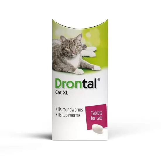 Drontal® XL Wormer Tablets for Large Cats (over 4kg)