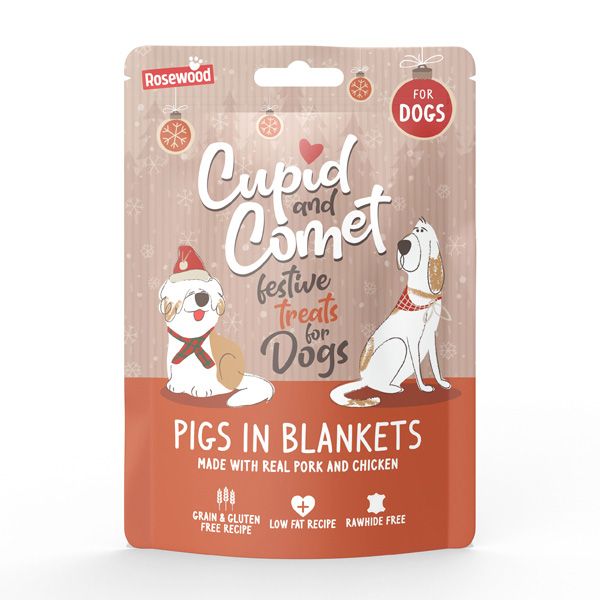 Pigs In Blankets Dog Treats 100g