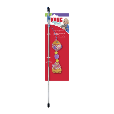 KONG Teaser Scrattles Fish Assorted