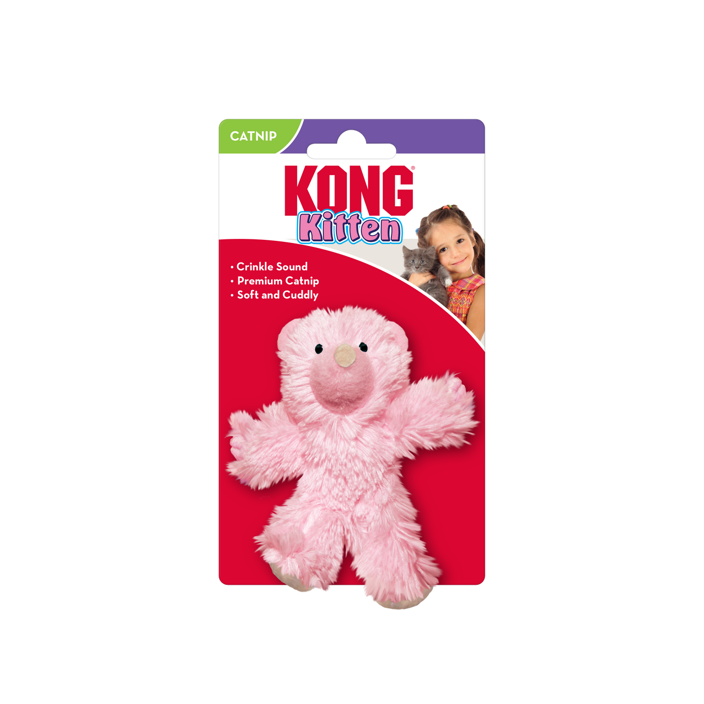 Kong Catnip Kitten Teddy Bear