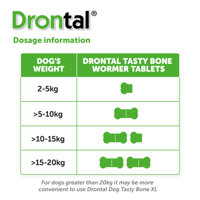 Drontal Dog Tasty Bone