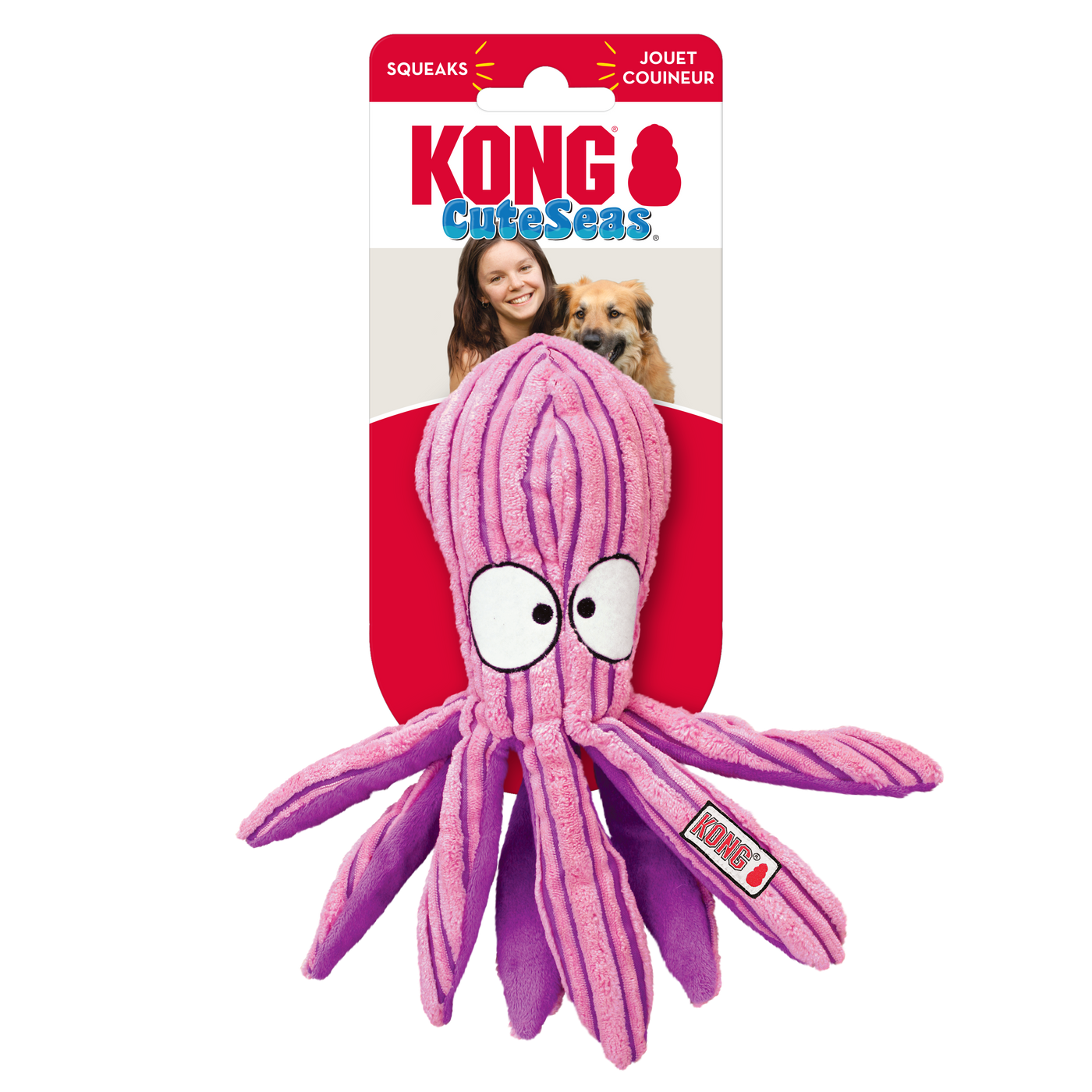 Kong CuteSeas - Octopus - Large