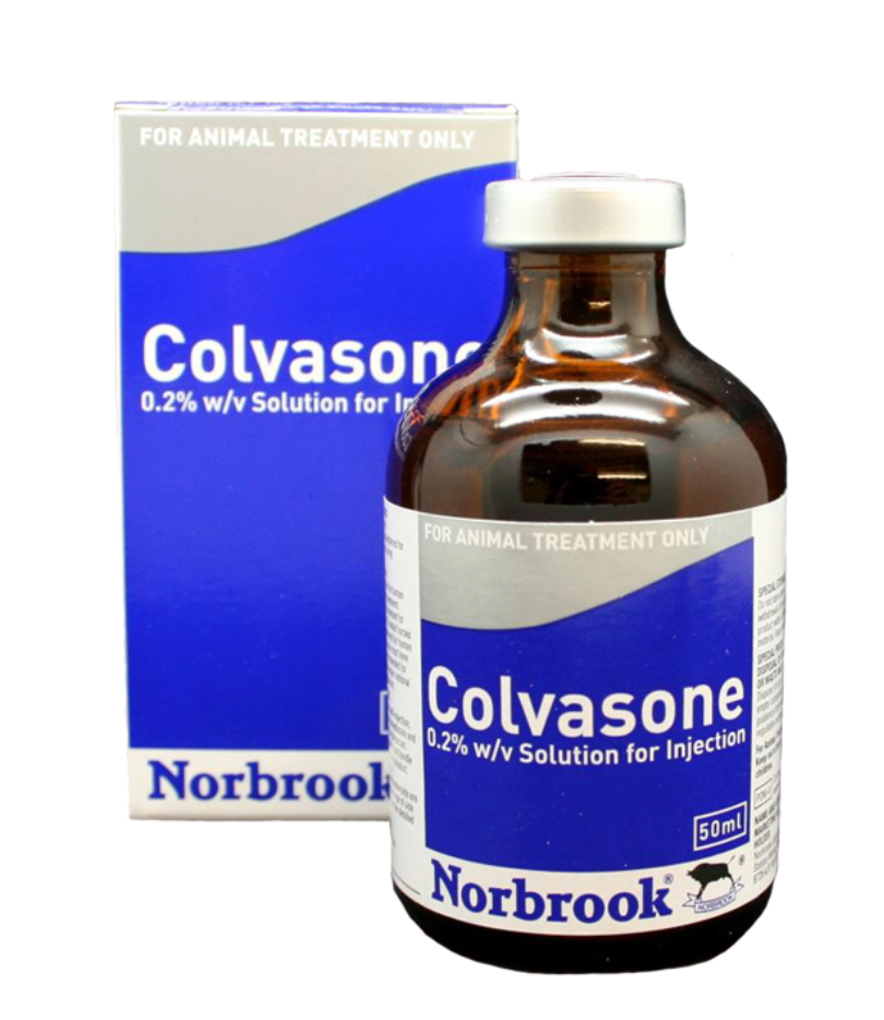 Colvasone 0.2% w/v Solution for Injection 50ml