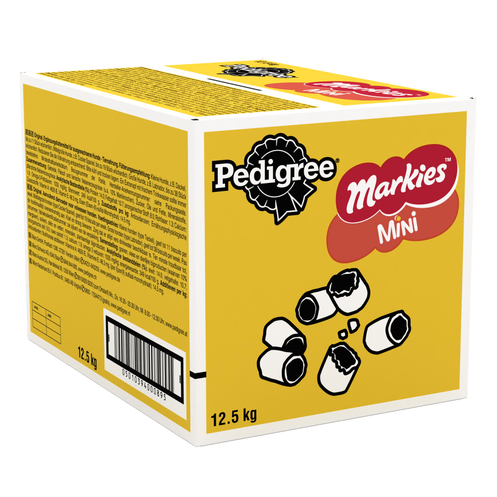 PEDIGREE® MARKIES™ Adult Mini Dog Treat Biscuits 12.5kg