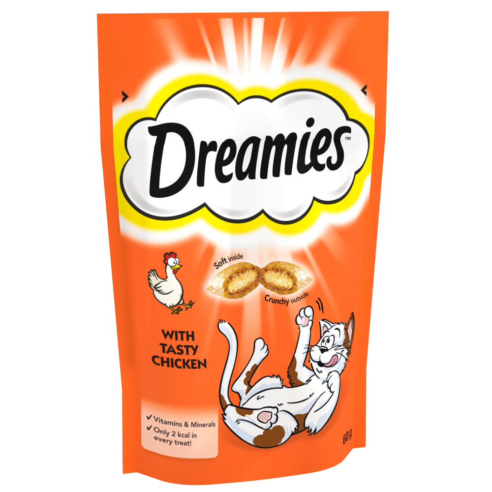 Dreamies Chicken Cat Treats 60g