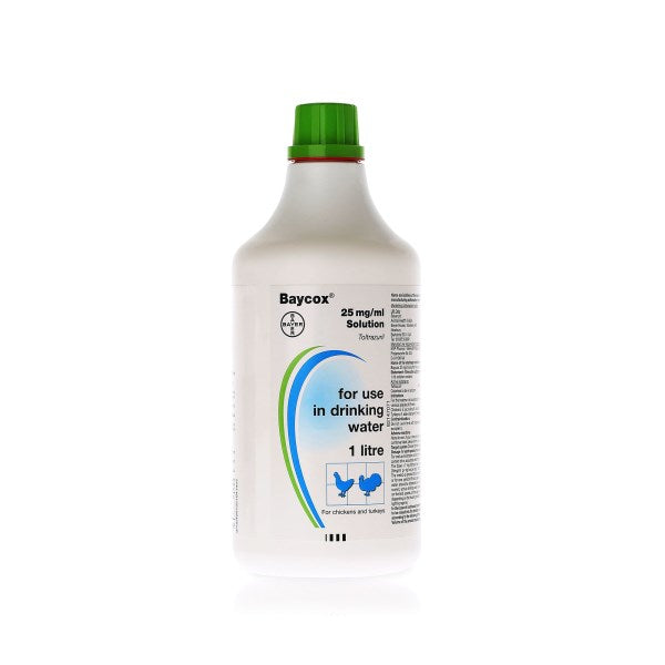 Baycox 2.5% Oral Solution 2.5% - 1 Litre