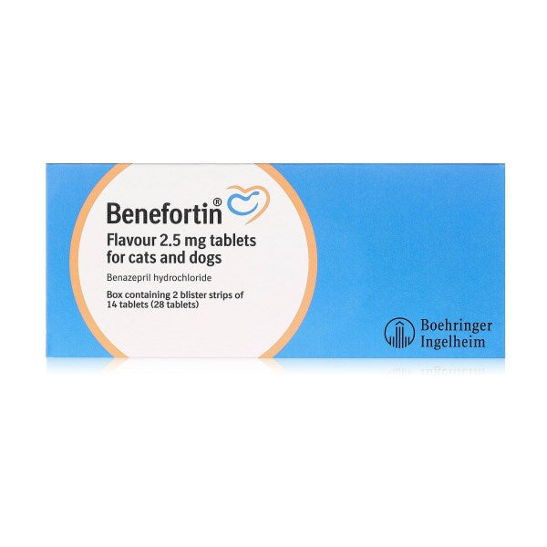 Benefortin Tablets for Cats and Dogs (2.5mg)