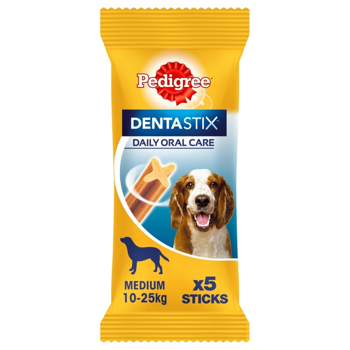 Pedigree DentaStix Adult Medium Dog Daily Dental Chews 5 Sticks