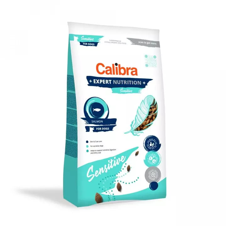 Calibra Expert Nutrition Adult Sensitive Dry Dog Food with Salmon