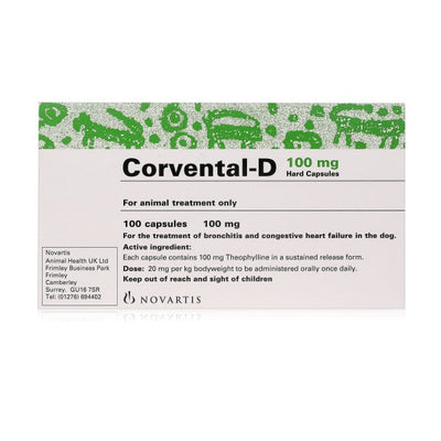 Corvental-D Hard Capsules (per tablet)