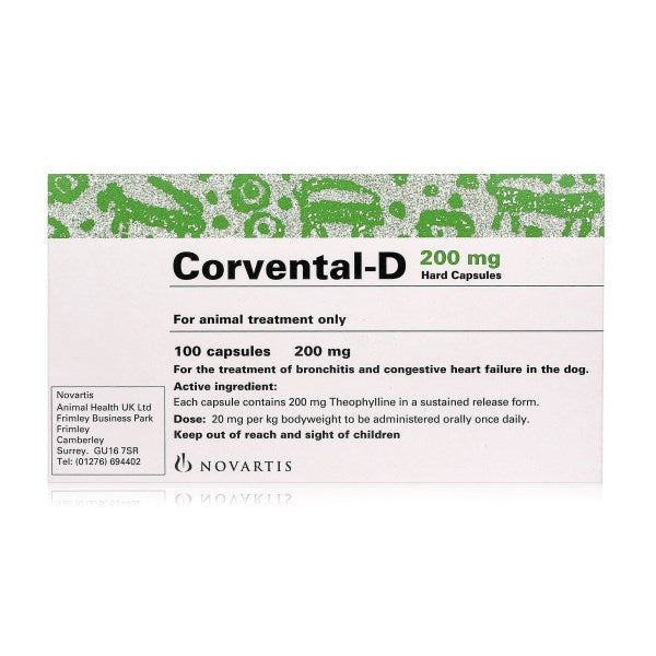 Corvental-D Hard Capsules (per tablet)