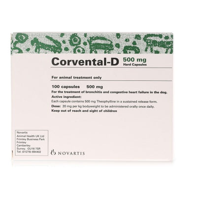 Corvental-D Hard Capsules (per tablet)