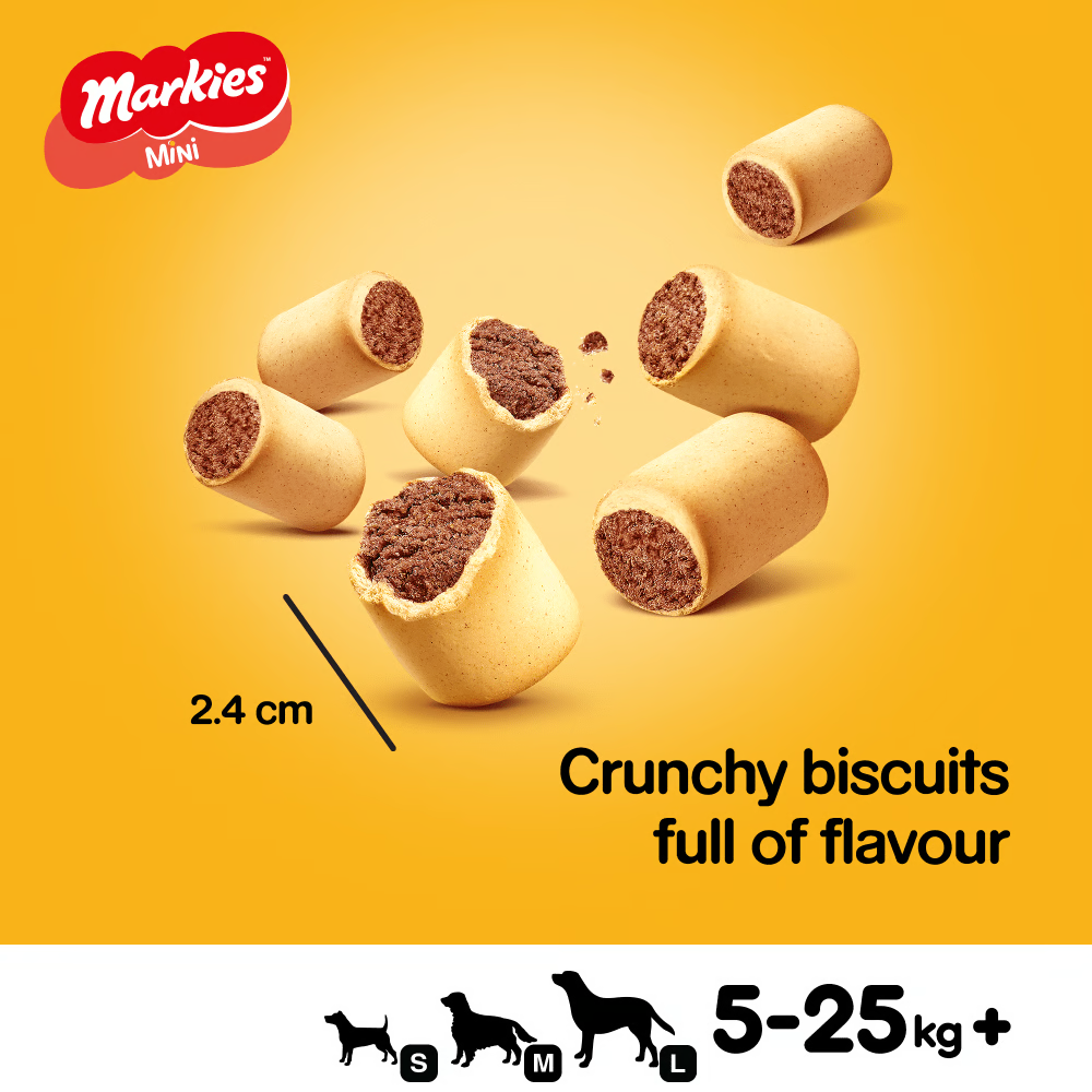 PEDIGREE® MARKIES™ Adult Mini Dog Treat Biscuits 12.5kg