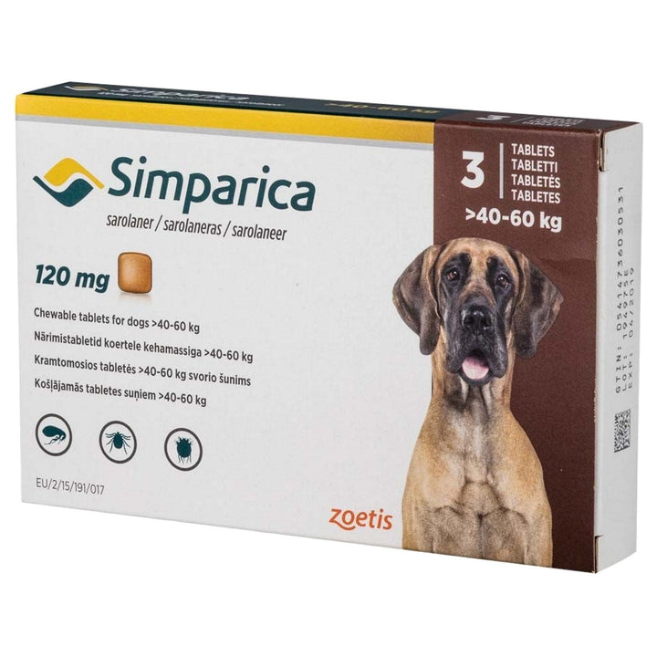 Simparica Chewable Tablets For Dogs Flea Tablets VetMedi