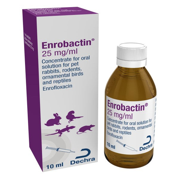 Enrobactin 25mg/ml Concentrate for Oral Solution 10ml