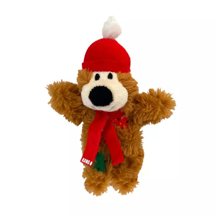 KONG Holiday Softies Bear Assorted