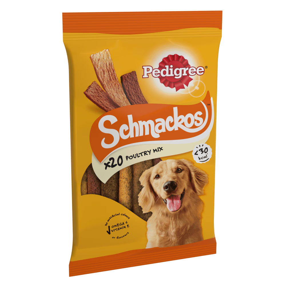 Schmackos Treat Poultry 20 Stick Pack