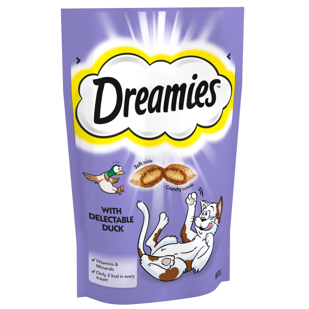 Dreamies Cat Treats Duck 60g