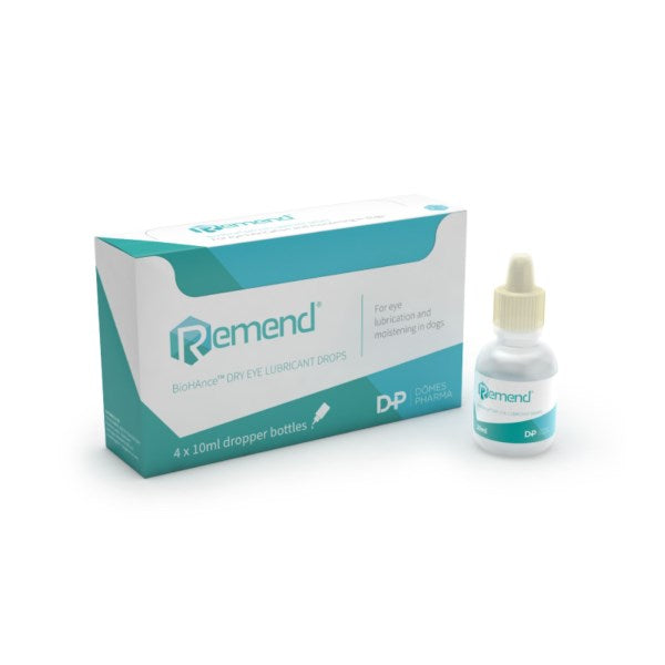 Remend Dry Eye Lubricant Drops 10ml Pack of 4