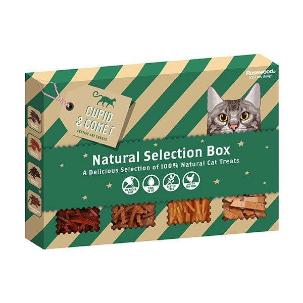 Cat Natural Treat Selection Box 160g