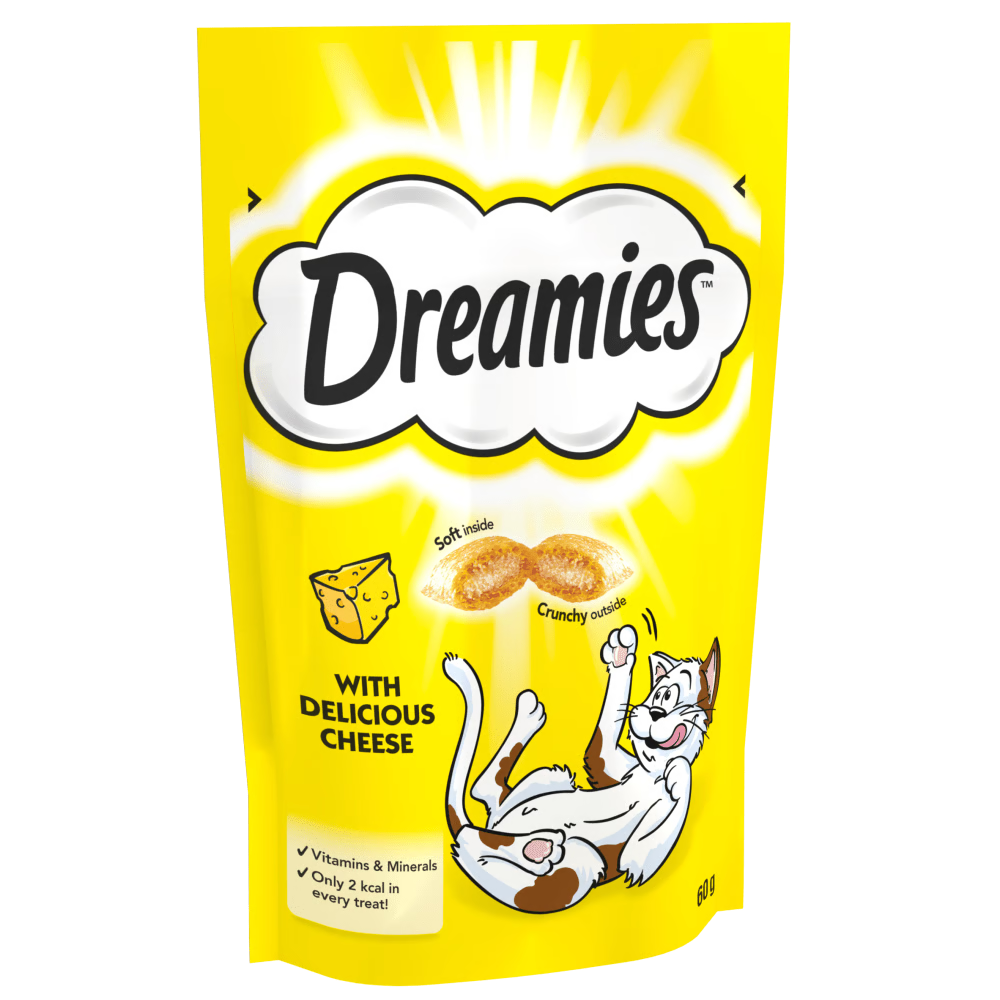 Dreamies Cat Treat Biscuits with Cheese 60g